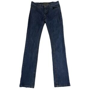 Kimes Ranch Jeans Womens 12/38 36" Inseam Blue Dark Wash Betty  Straight Leg